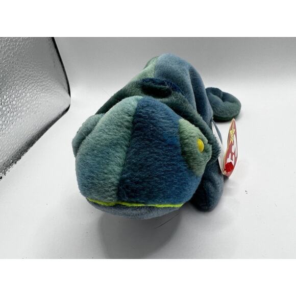 TY Beanie Baby Babies Stuffed Animal Plush Chameleon Rainbow 1997 - Picture 10 of 13
